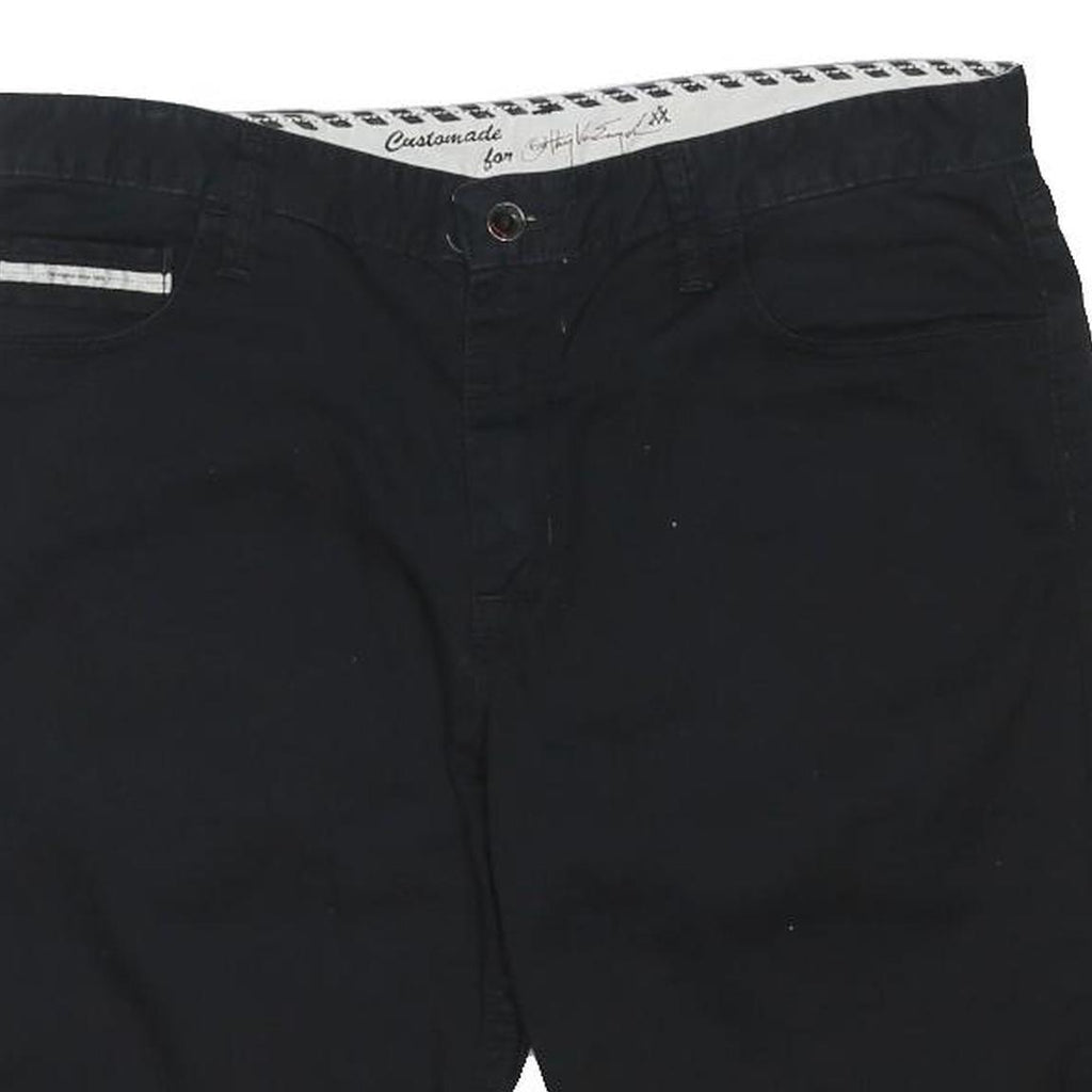 VANS Mens Black Casual Shorts M W35 Cotton Blend Comfortable Stylish
