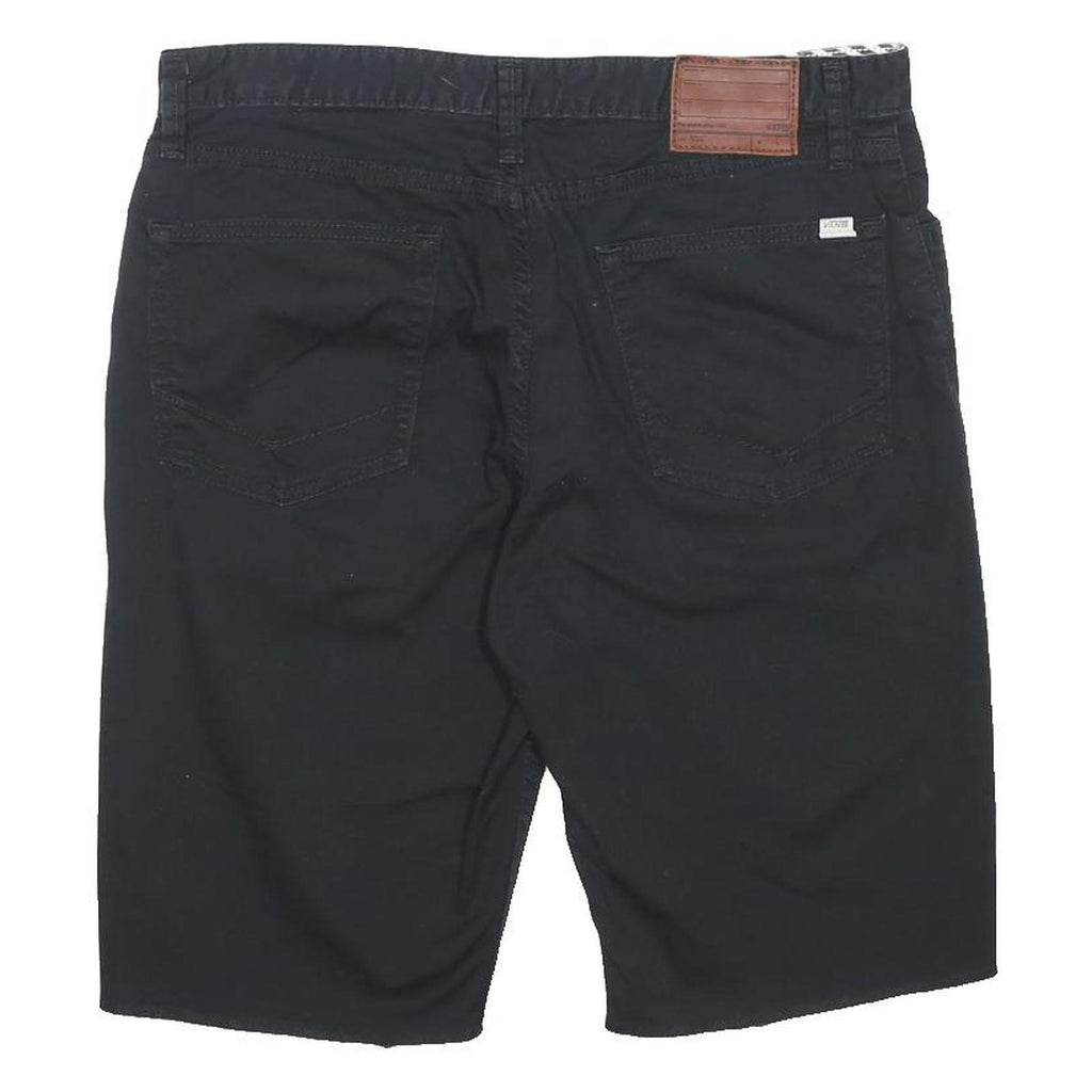 VANS Mens Black Casual Shorts M W35 Cotton Blend Comfortable Stylish