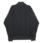 UMBRO Mens Black Track Jacket L Polyester Polka Dot Zip Up Sportswear