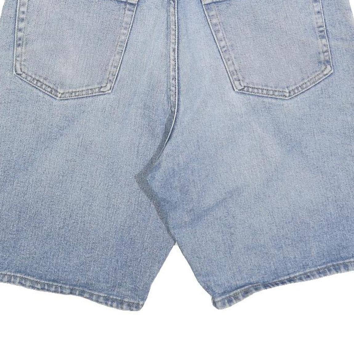 WRANGLER Mens Denim Blue Casual Shorts L W34 Relaxed Fit Classic Style