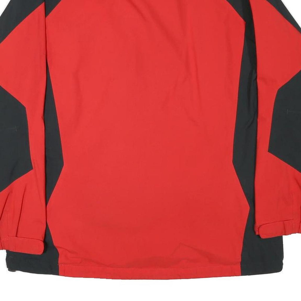 SPRAYWAY Mens Red & Black Outdoor Jacket S Polyester Blend Zip Comfort Style