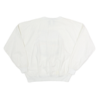 NORTHWEST KNITTING MILLS Mens White Cotton Crew Neck L 737-500 Airplane Print