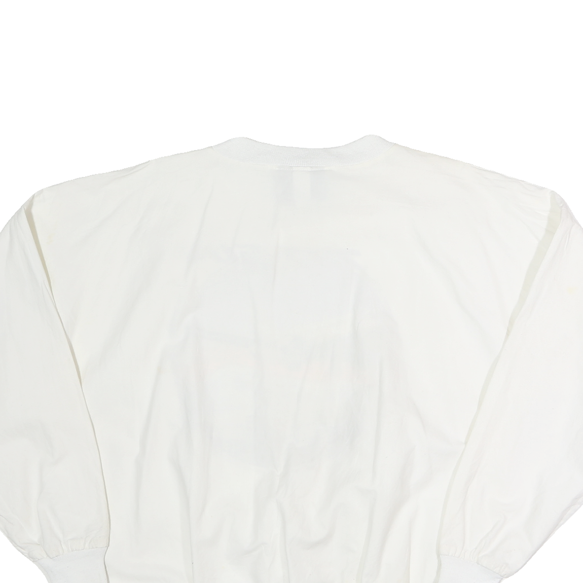 NORTHWEST KNITTING MILLS Mens White Cotton Crew Neck L 737-500 Airplane Print