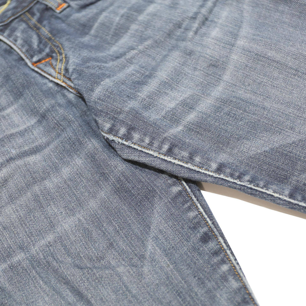 TRUE RELIGION Womens Slim Blue Denim Slim Jeans W24 L32 Classic Zip