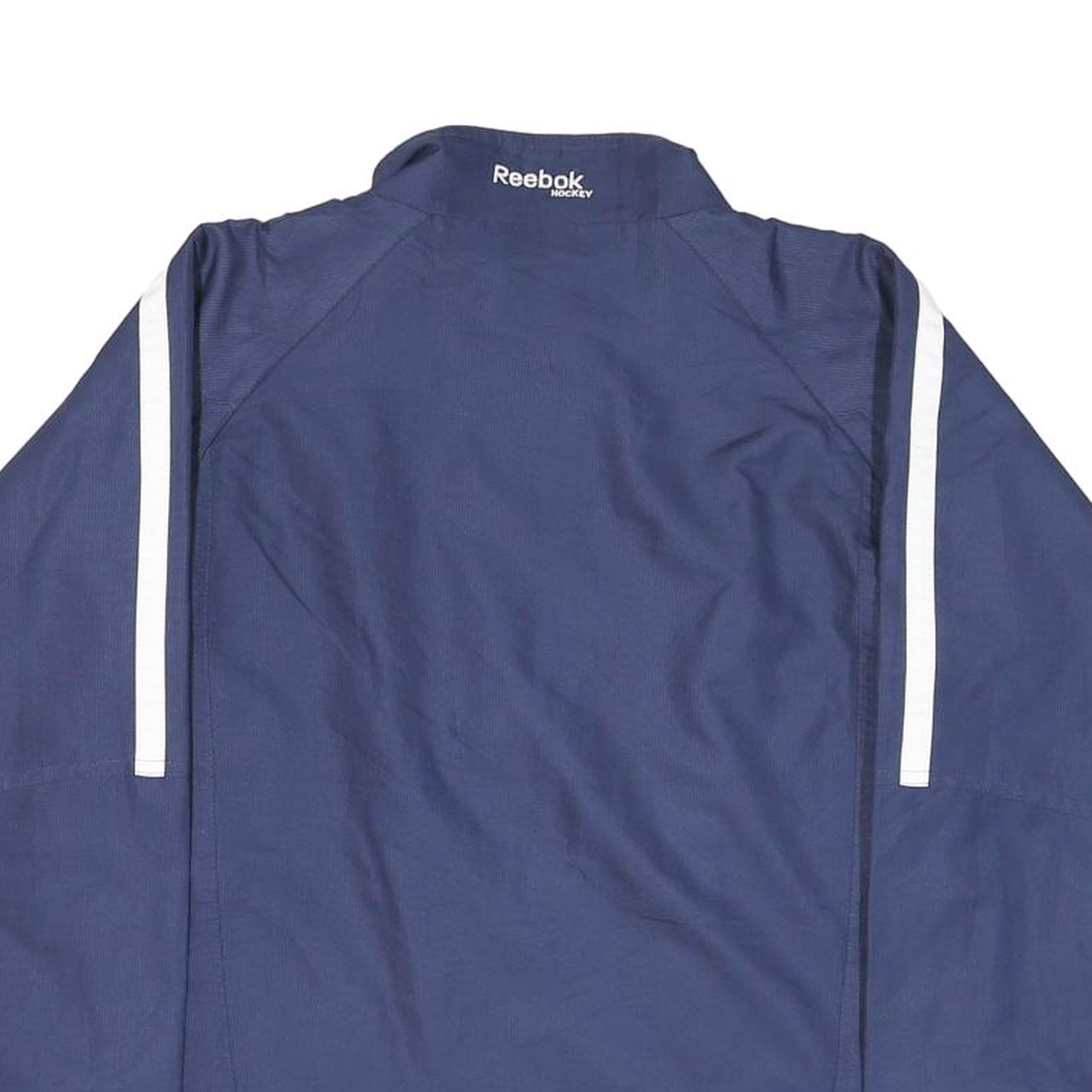 REEBOK Mens Blue & White Crusaders Sports Program Track Jacket XL Polyester