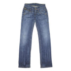LEVI'S Womens Jeans Slim Skinny Denim Medium Wash W38 L33 Stylish Pocket Detail