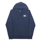 THE NORTH FACE Womens Navy Blue Hoodie Pullover Size S Cotton Blend Casual