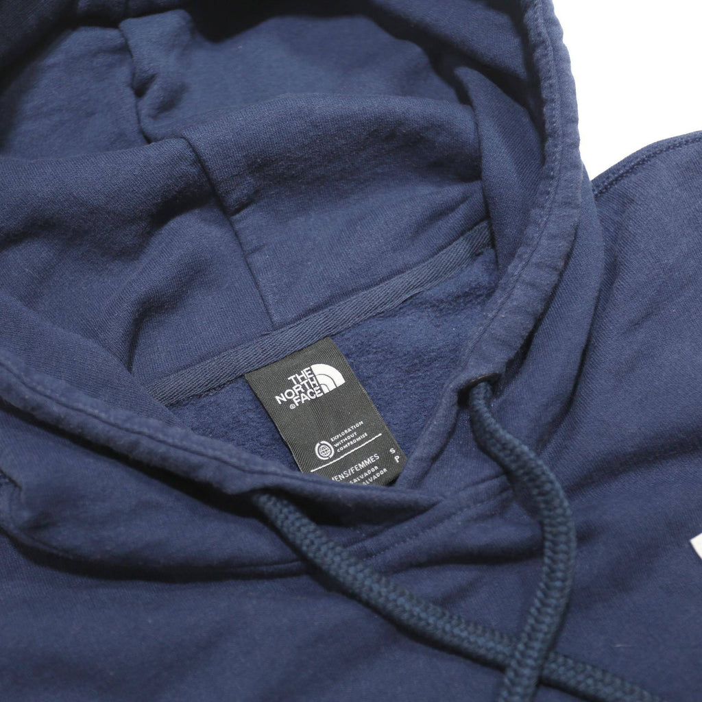THE NORTH FACE Womens Navy Blue Hoodie Pullover Size S Cotton Blend Casual