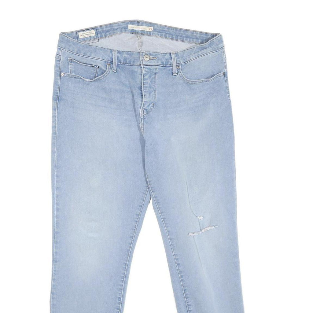 LEVI'S 311 BIG E SHAPING SKINNY Womens Jeans Blue Relaxed Skinny Denim Light W36