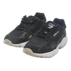 ADIDAS Falcon Womens Black Synthetic Trainers UK 4.5 Chunky Sport Casual