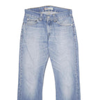 LEVI'S 506 Mens Jeans Blue Regular Straight Denim Medium W30 L34 Classic Fit