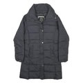DIESEL Womens Black Jacket L Polyester Puffer Zip Fastening Stylish Warm