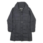 DIESEL Womens Black Jacket L Polyester Puffer Zip Fastening Stylish Warm