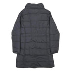 DIESEL Womens Black Jacket L Polyester Puffer Zip Fastening Stylish Warm