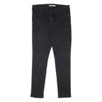 LEVI'S 711 Womens Jeans Black Slim Skinny W28 L27