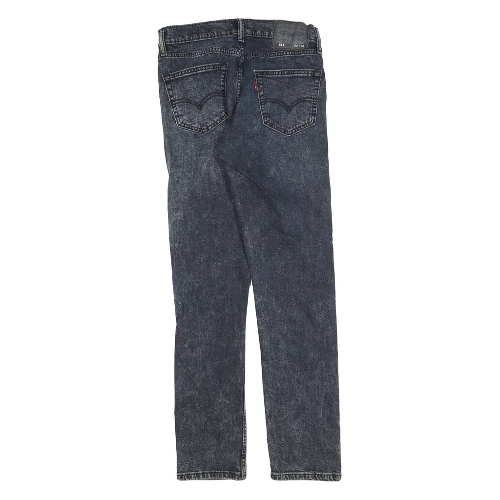 LEVI'S 511 SLIM Mens Jeans Blue Slim Skinny Denim Medium W30 L32 Stylish