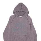 NIKE Mens Maroon Pullover Hoodie XL Cotton Blend Casual Sports Sweatshirt