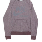 NIKE Mens Maroon Pullover Hoodie XL Cotton Blend Casual Sports Sweatshirt