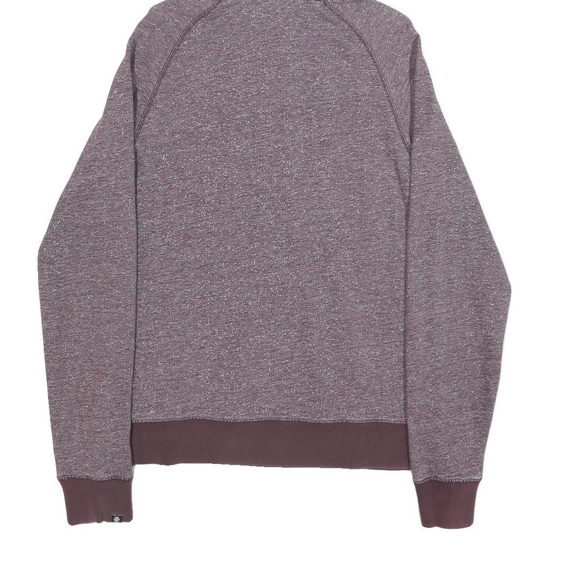 NIKE Mens Maroon Pullover Hoodie XL Cotton Blend Casual Sports Sweatshirt