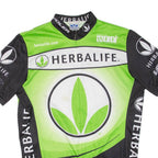 Cycling Mens Jersey Green 1/2 Zip M