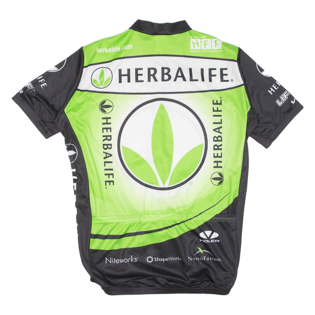 Cycling Mens Jersey Green 1/2 Zip M