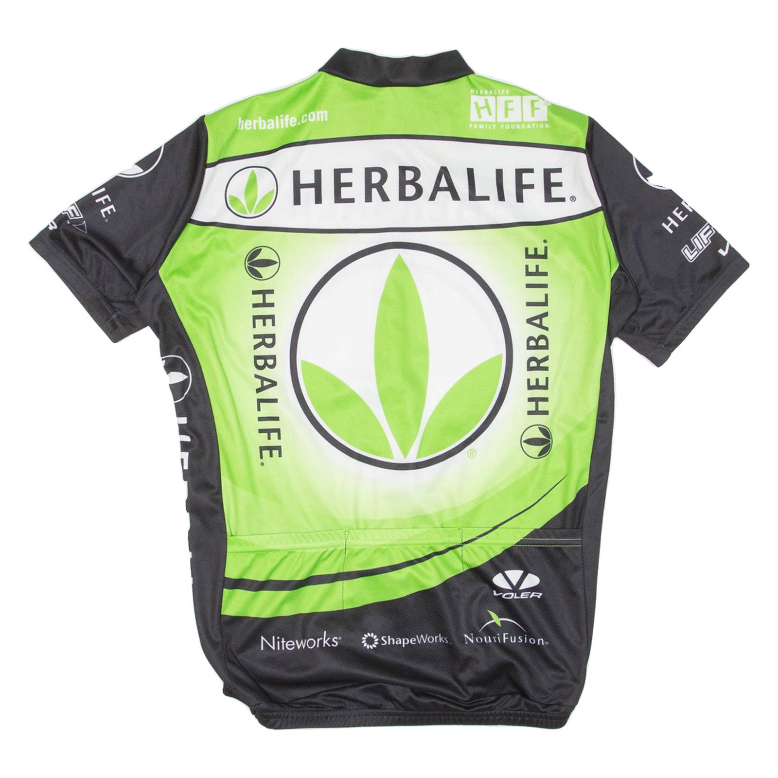 Cycling Mens Jersey Green 1/2 Zip M