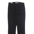 LEVI'S Womens Jeans Black Regular Straight W29 L30