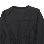 DAVID PEET Womens Black & Red & White Sweatshirt Crew Neck M Polyester Blend