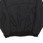 DAVID PEET Womens Black & Red & White Sweatshirt Crew Neck M Polyester Blend