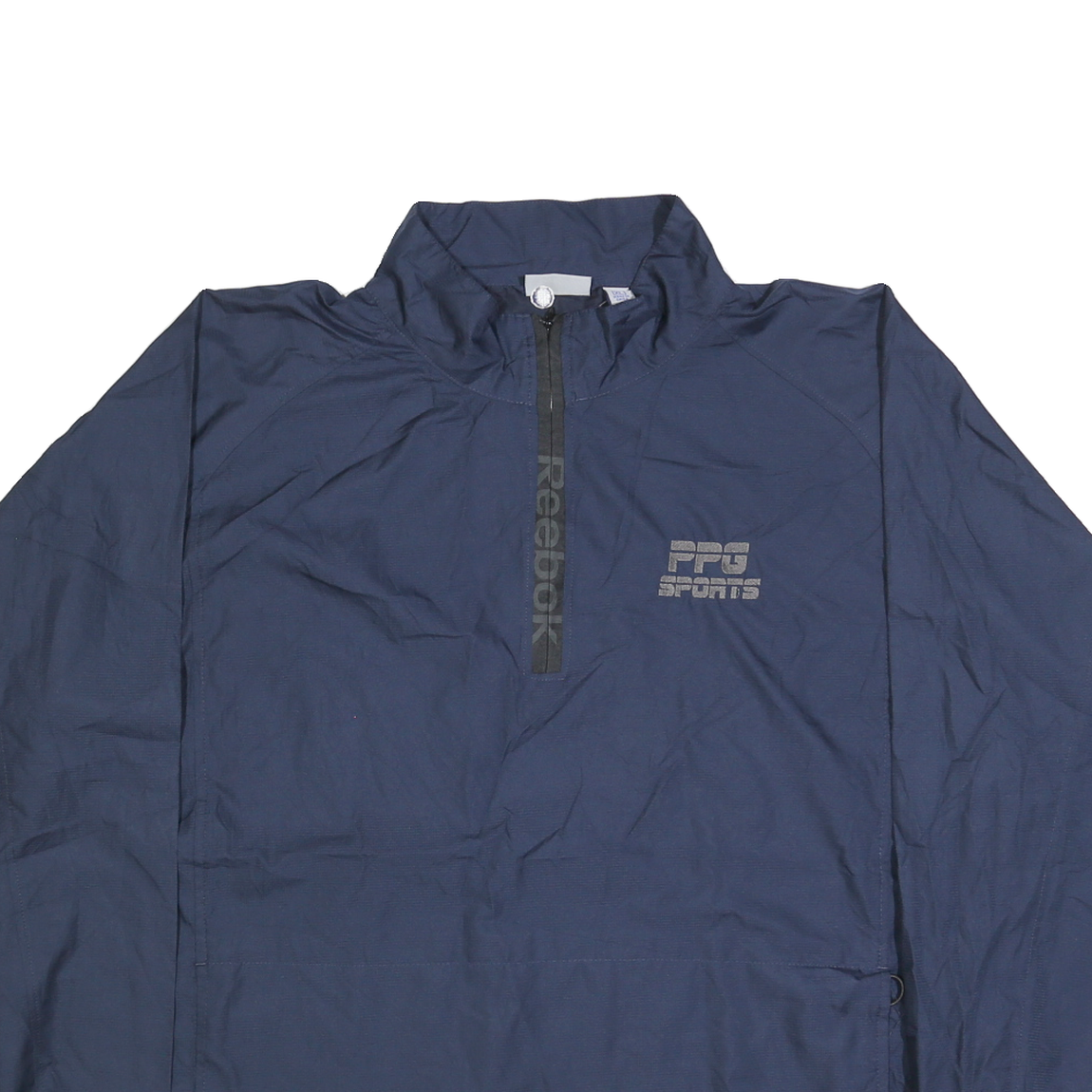 REEBOK Mens Blue PPG Sports Track Jacket XL Polyester Blend Zip