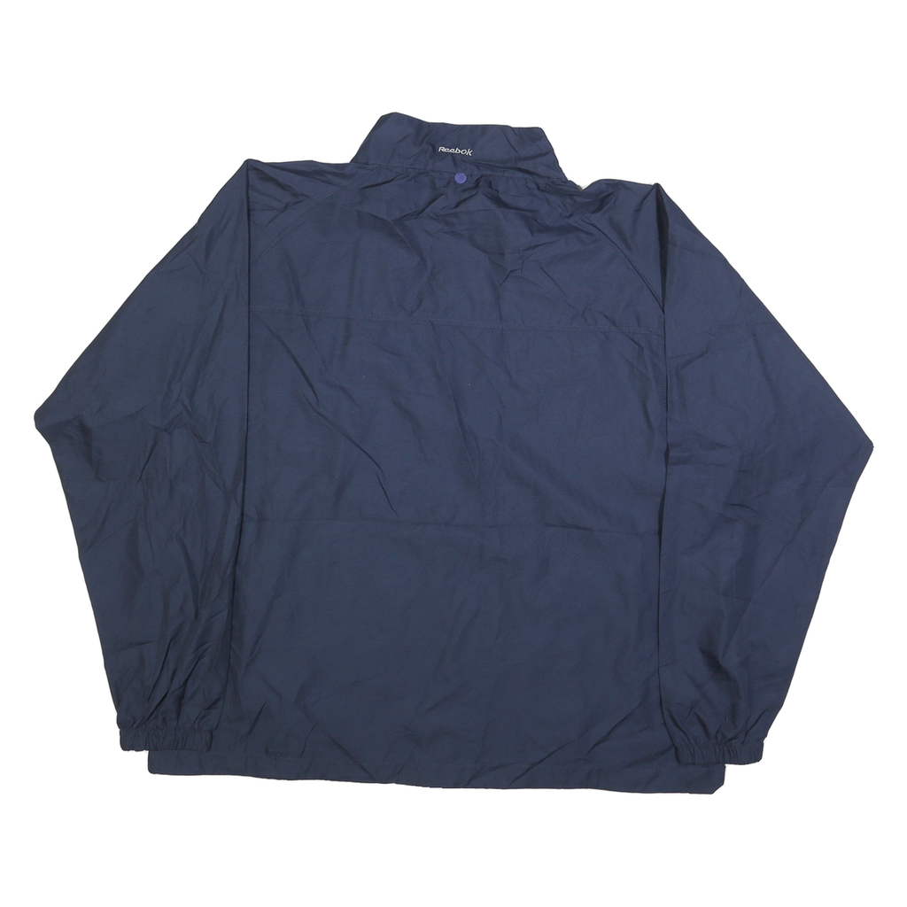 REEBOK Mens Blue PPG Sports Track Jacket XL Polyester Blend Zip