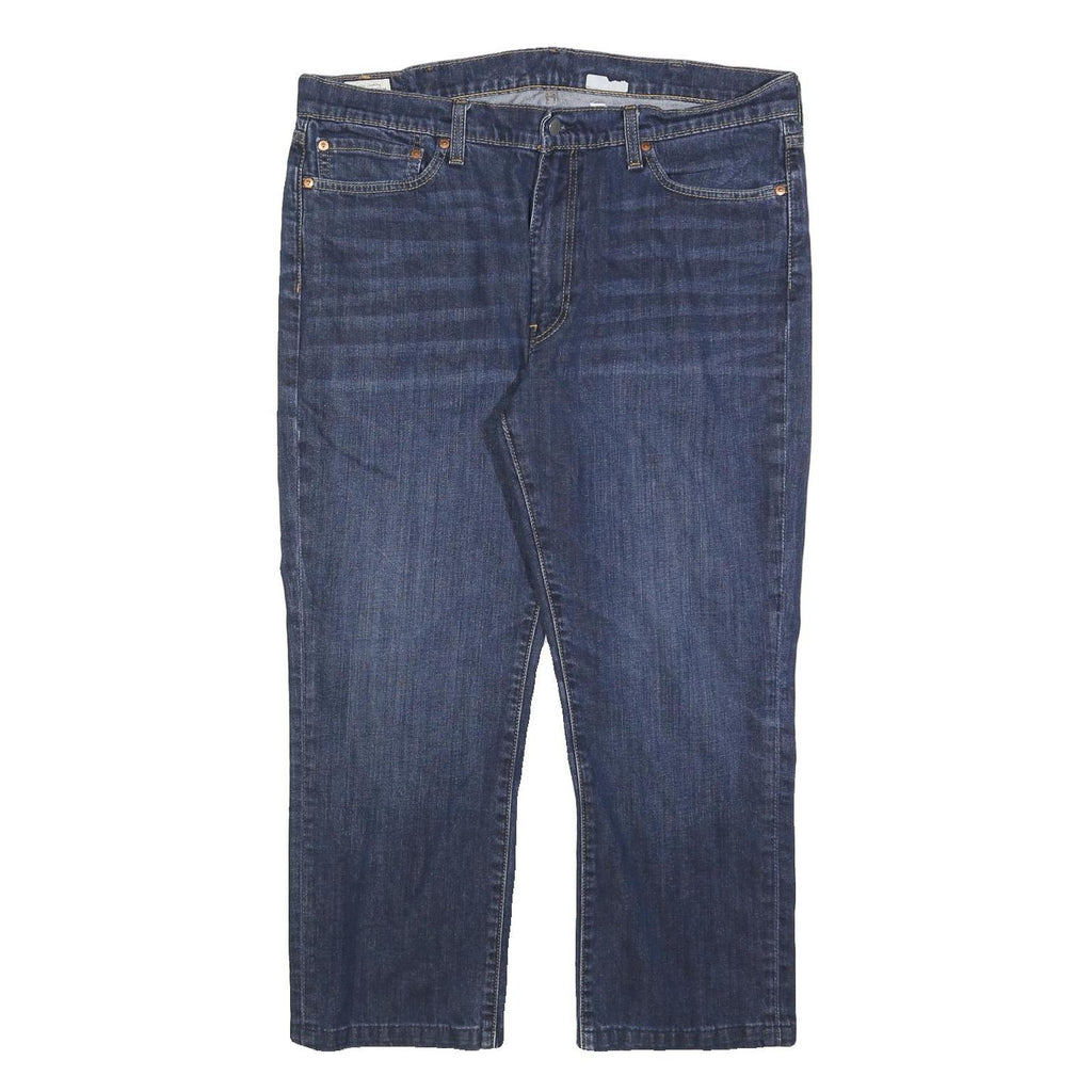 LEVI'S 514 Classic Mens Jeans Blue Classic Straight Denim Medium W38 L26 Relaxed