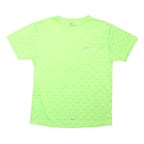 NIKE Mens Green Graphic T-Shirt 2XL Short Sleeve Crew Neck Lightweight