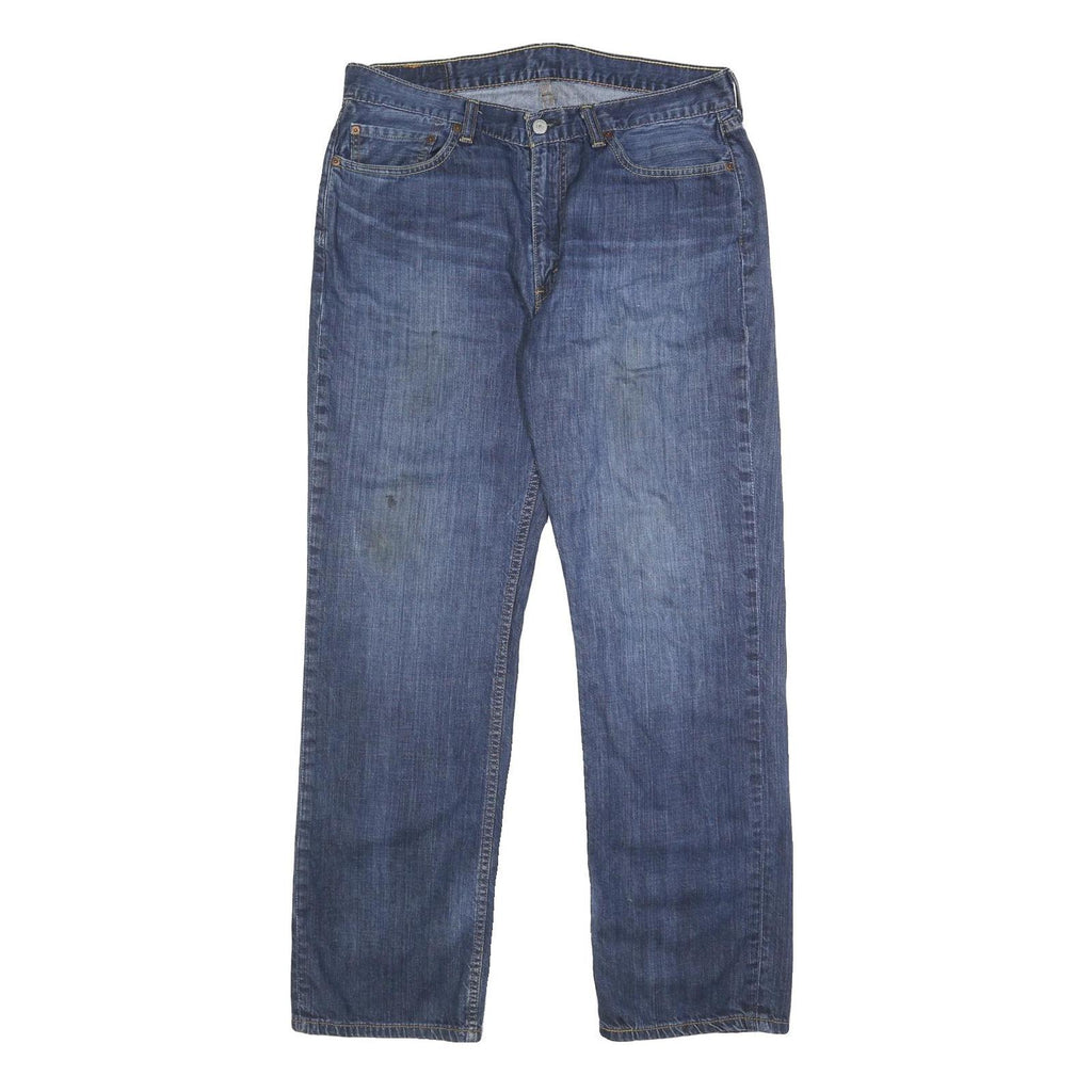 LEVI'S 514 Classic Mens Jeans Blue Classic Straight Denim Medium W36 L32