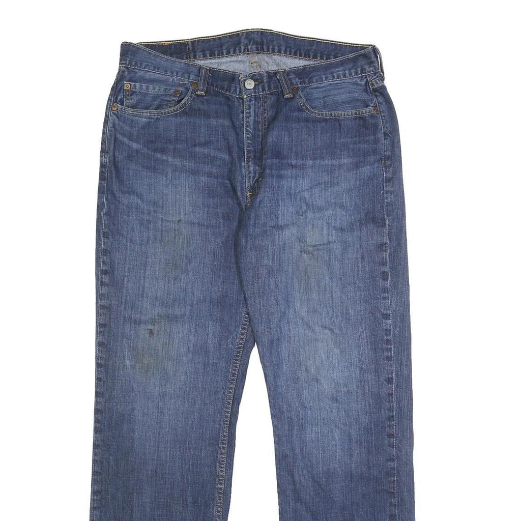 LEVI'S 514 Classic Mens Jeans Blue Classic Straight Denim Medium W36 L32
