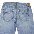 THE CLASSIC Mens Denim Blue Casual Shorts L W36 Cotton Blend Relaxed Fit