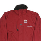HELLY HANSEN Mens Red Classic Jacket L Polyester Blend Zip H&R Gastro Logo