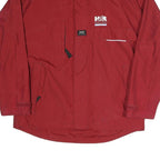 HELLY HANSEN Mens Red Classic Jacket L Polyester Blend Zip H&R Gastro Logo