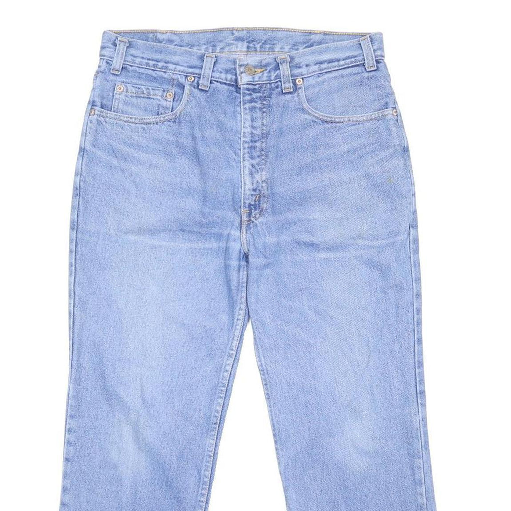 LEVI'S 627 02 Womens Jeans Blue Relaxed Straight Denim Medium W32 L25 Classic