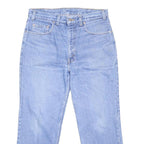 LEVI'S 627 02 Womens Jeans Blue Relaxed Straight Denim Medium W32 L25 Classic