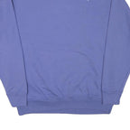 CHAMPION Mens Blue Crew Neck XL Logo Embroidered Sweatshirt Cotton Blend