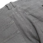 CALVIN KLEIN Mens Slim Grey Cotton Blend Trousers W32 L30 Stylish Zip Closure