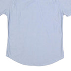 TOMMY HILFIGER Mens Blue Cotton Shirt M Classic Fit Button Down Collar Short