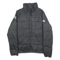 THE NORTH FACE Womens Black Puffer Jacket M Polyester Zip Outdoor Casual Warm