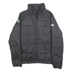 THE NORTH FACE Womens Black Puffer Jacket M Polyester Zip Outdoor Casual Warm