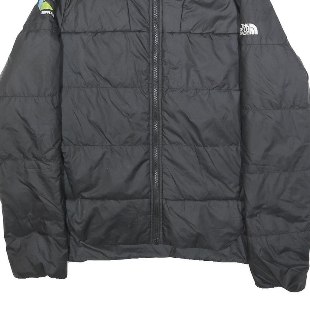 THE NORTH FACE Womens Black Puffer Jacket M Polyester Zip Outdoor Casual Warm