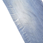 LEVI'S 501 Mens Blue Regular Straight Denim Medium W34 L34 Button Cotton Comfort