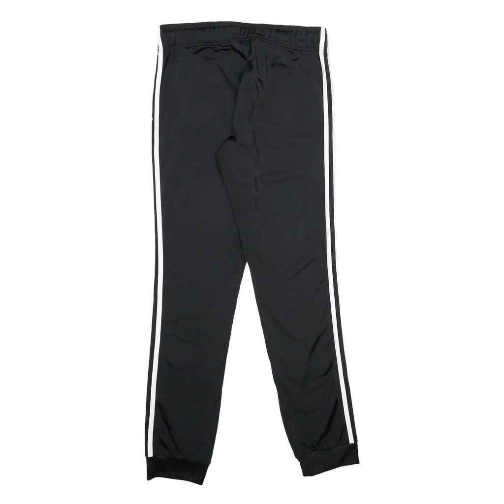 ADIDAS Womens Joggers Black & White Slim Tapered S W28 L30 Sportswear Comfort