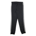 ADIDAS Womens Joggers Black & White Slim Tapered S W28 L30 Sportswear Comfort