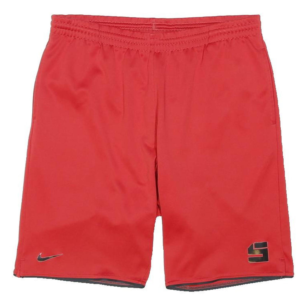 NIKE Mens Red Sports Casual Shorts L W34 NikeFIT Lightweight Polyester